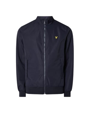 Lyle and Scott Mesh backed funnel neck jacket