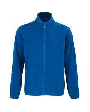 SOLS Heren Factor Gerecycleerd Fleece Jas (Koningsblauw)