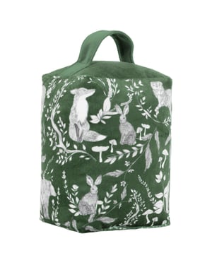 furn. Buckthorn Woodland Velvet Door Stop
