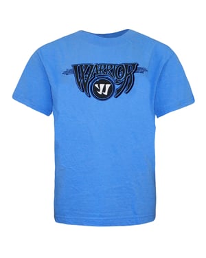 Warrior Crew Neck Korte Mouw Blauw Junior Jongens T-shirt WLTB026 BY