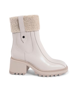 19V69 Italia Womens Ankle Boot Beige