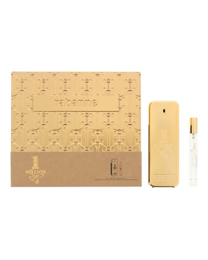Rabanne 1 Million Eau de Toilette 100ml + 10ml Travel Spray Gift Set