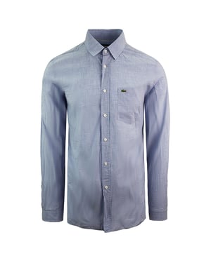 Lacoste Slim Fit Mens Blue Shirt