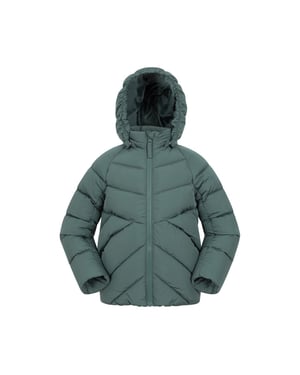 Mountain Warehouse Chill gewatteerde jas voor kinderen (Groen)