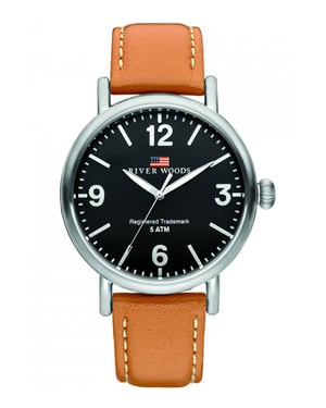 River Woods Delaware herenhorloge Bruin RW420038