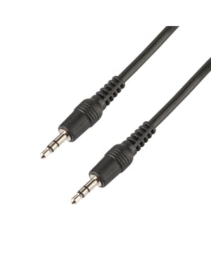 GVC Audio Cable 3.5mm STEREO AUX IN CABLE- 1M – With 2 types of Colour