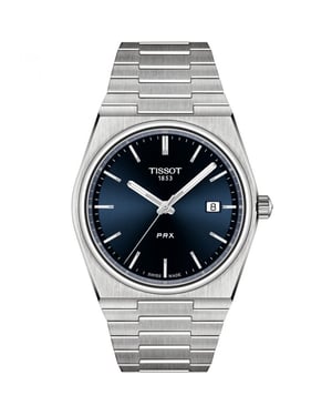 Tissot - PRX Stainless Steel Bracelet Blue Dial Men's Watch