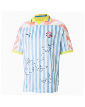 Puma x KidSuper Studios Heren Veelkleurig Voetbalshirt