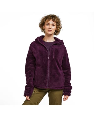 Peter Storm Women's Theory Full-Zip Super Soft & Warm Borg Fleece Jacket with Hood