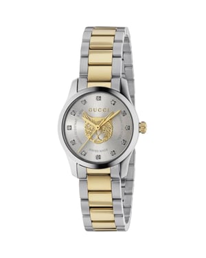 Gucci YA1265016 G-Timeless Two-Tone dameshorloge