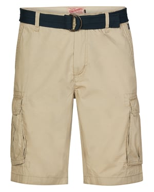 Petrol Industries - Heren Cargoshort met riem - Bruin