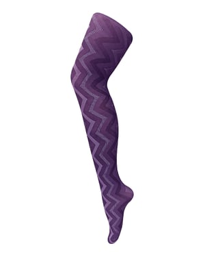 Sock Snob - Färgade 80 denier ogenomskinliga mode-strumpbyxor för damer - Weave
