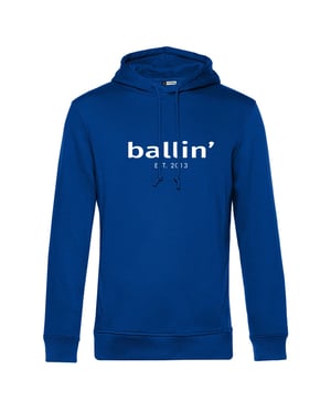 Ballin Est. 2013 Luvtröjor Basic Hoodie Blå