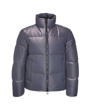 Belstaff Grid Paxton paars donsjack