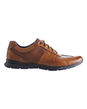 Clarks Un Tynamo Tie Mens Brown Shoes