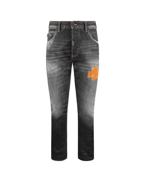 Emporio Armani J06 Slim Fit Herr Distressed Jeans