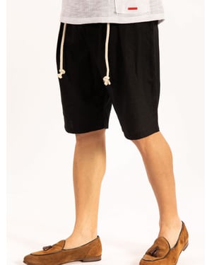 Takeshy Kurosawa Shorts Lino Herr Svart