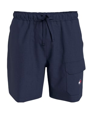Korte Tommy Jeans heren met vlaglogo