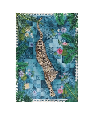 Paoletti Majorelle Printed Indoor/Outdoor Rug
