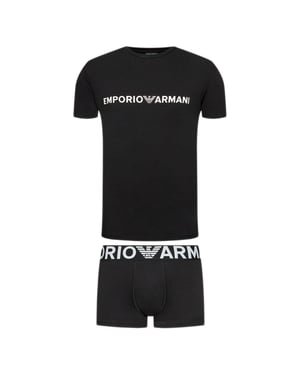 Emporio Armani Herr Boxershorts Unlimited Logo Set