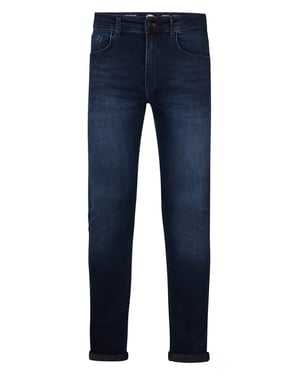 Petrol Industries - Heren Jagger Slim Fit Jeans  - Blauw