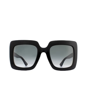 Gucci Sunglasses GG0328S 001 Black Grey Gradient