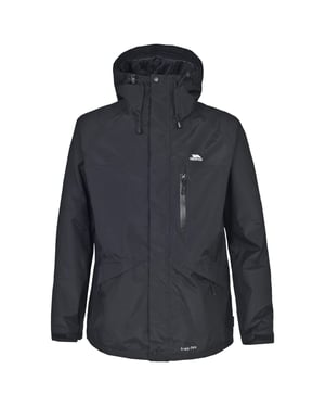 Trespass Mens Corvo Hooded Full Zip Waterproof Jacket/Coat