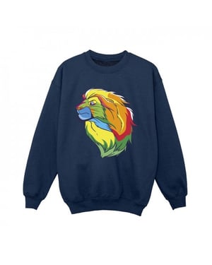Disney Jongens The Lion King Kleuren Sweatshirt (Marineblauw)