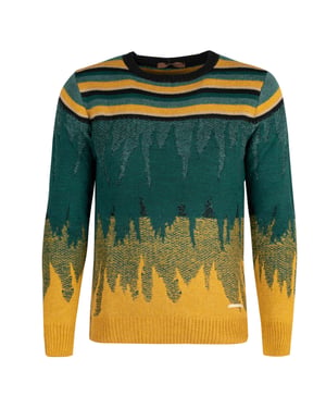 Takeshy Kurosawa Pullover Degrade Herr Gul