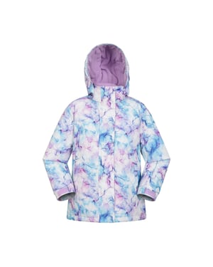 Mountain Warehouse Ski jas voor kinderen/kleuters Sneeuwklokje aquarel (Lichtroze)