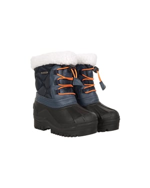 Mountain Warehouse Kinderen/Kinderen Arctic Adaptive Waterdichte Sneeuwlaarzen (Marine)