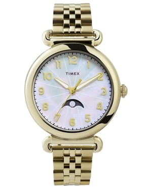 Timex Model 23 dameshorloge Goudkleurig TW2T89500