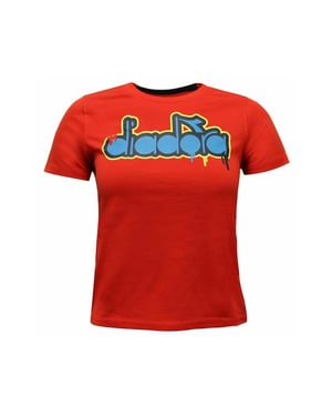 Diadora Logo Röd T-shirt för barn