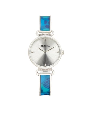 Bertha Katherine geëmailleerd armbandhorloge