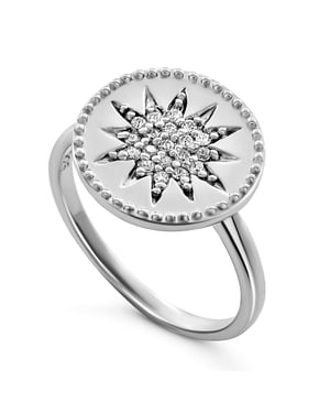 Orphelia 'Shine' Damenring van 925 Sterling Zilver - Zilver ZR-7576