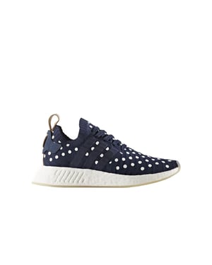 Adidas NMD_R2 Primeknit Womens Navy Trainers