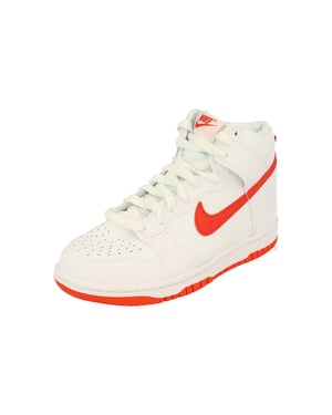 Nike Dunk High Gs Witte Sneakers