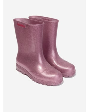 Mini Melissa Girls Welly Boots in Pink