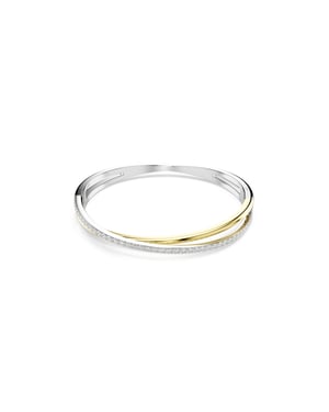Swarovski 'Hyperbola' Women's Base Metal Bracelet - Silver/Gold 5689722