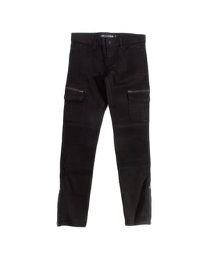 Christian Rose Women's Black Biker Trousers