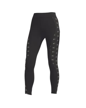 Nike Air All-Over Logo Svart Leggings