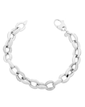 Orphelia Women's 925 Sterling Silver Bracelet - Silver ZA-7175