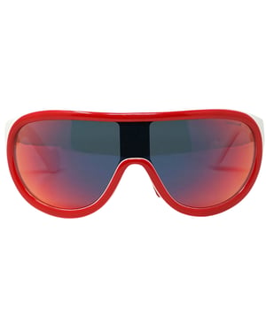 Moncler ML0047 68C 00 White Sunglasses
