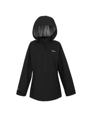 Regatta Womens/Ladies Daysha II Waterproof Jacket (Black)