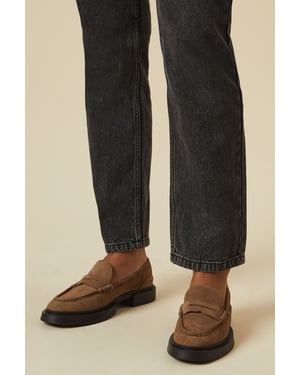 Faith Suede Chunky Penny Loafer