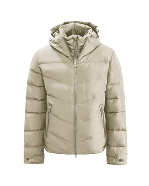 Jack Wolfskin Tech Lab Heren Crème Jas