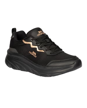 Trespass Womens/Ladies Ave Active Trainers (Black)