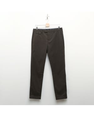 Men's Ted Baker Irvine Slim Fit Smart Trousers in Khaki