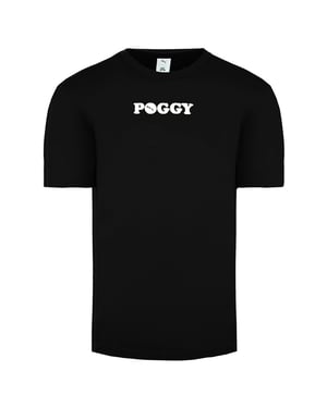 Puma x Poggy Logo Top Short Sleeve Crew Neck Black Mens T-Shirt 576749 01