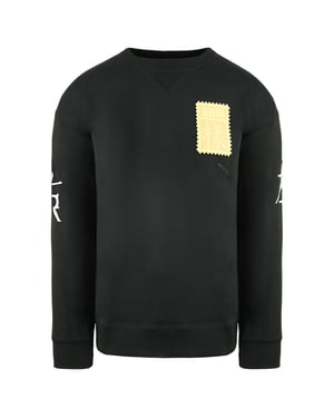 Puma x Michael Lau Long Sleeve Crew Neck Black Mens Sweatshirt 530352 01